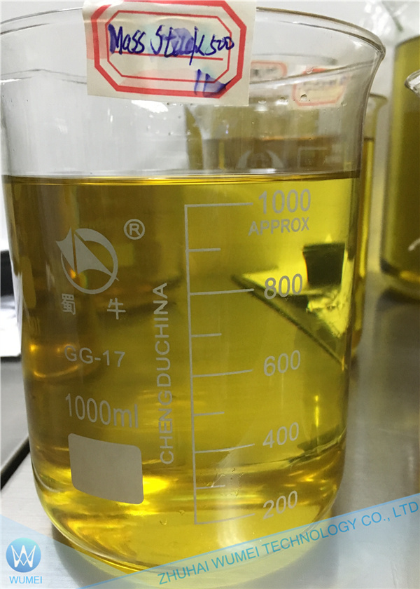 Masse Stapel 500 mg / ml Sofort Flüssig Steroid Mischöl China Lab Masse 500 Customized