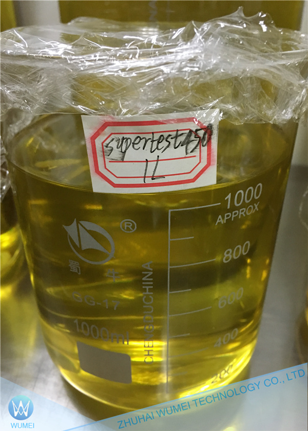OEM Produção Supertest 450mg / ml testosterona Mistura de esteróides anabolizantes Injection